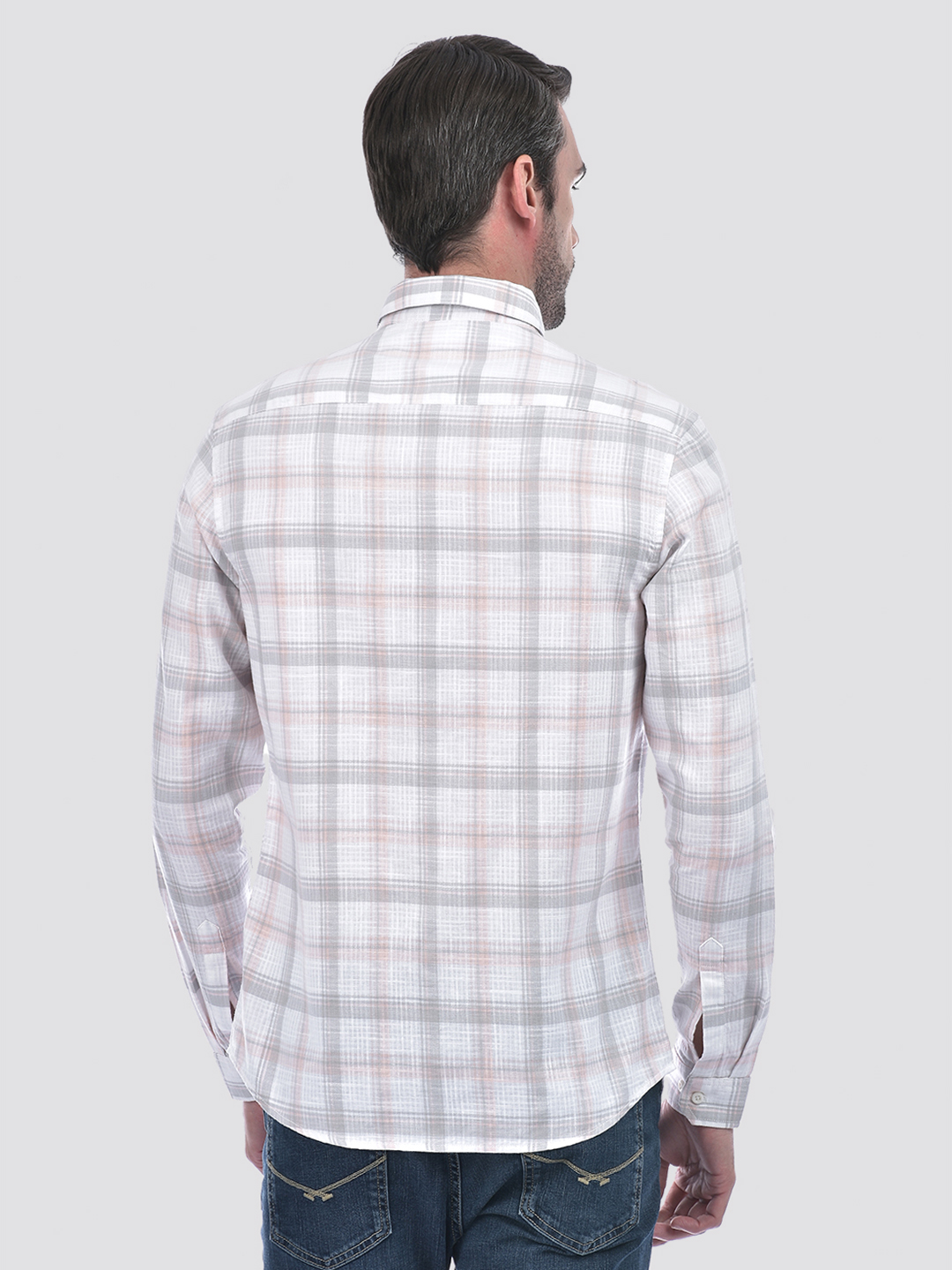Numero Uno Men Classic Checkered Shirt
